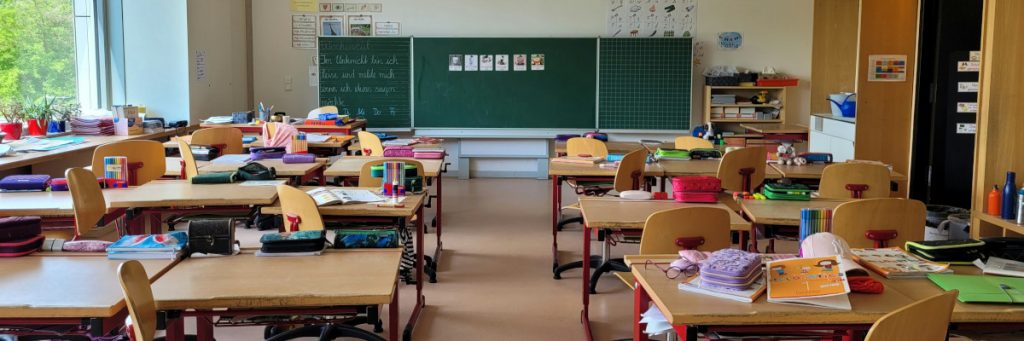 school empty classroom