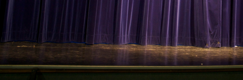 Empty stage
